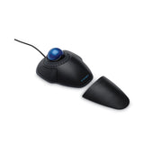 Kensington® Orbit Trackball with Scroll Ring, USB 2.0, Left/Right Hand Use, Black/Blue (KMW72337) Each