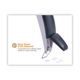 Bostitch® 10-Sheet EZ Squeeze One-Hole Punch, 1/4" Hole, Gray (ACI2402) Each