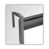 Quartet® Hanging File Pocket with Dry Erase Board, 3 Sections, Letter Size, 15" x 4", x 20", Black (QRTOFD) Each