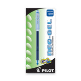 Pilot® Neo-Gel Gel Pen, Stick, Fine 0.7 mm, Blue Ink, Translucent Blue Barrel, Dozen (PIL14002) 1 Dozen