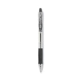 Pilot® EasyTouch Ballpoint Pen, Retractable, Medium 1 mm, Black Ink, Clear Barrel, Dozen (PIL32220) 1 Dozen