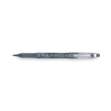Pilot® Precise P-500 Gel Pen, Stick, Extra-Fine 0.5 mm, Black Ink, Black Barrel, Dozen (PIL38600) 1 Dozen