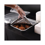 Boardwalk® Aluminum Steam Table Pans, Half-Size Deep—128 oz., 2.56" Deep, 10.38 x 12.75, 100/Carton (BWKSTEAMHFDP) Case of 100