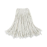 Boardwalk® Cut-End Wet Mop Head, Cotton, No. 24, White 12/Carton (BWK2024CCT) Case of 12