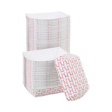 Boardwalk® Paper Food Baskets, 2 lb Capacity, Red/White, 1,000/Carton (BWK30LAG200) Case of 1000