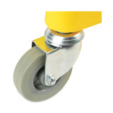 Boardwalk® Pro-Pac Side-Squeeze Wringer/Bucket Combo, 8.75 gal, Yellow/Silver (BWK2635COMBOYEL) Each