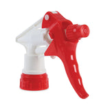 Boardwalk® Trigger Sprayer 250, 9.25" Tube Fits 32 oz Bottles, Red/White, 24/Carton (BWK09229) Case of 24