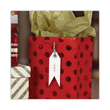 Brother P-Touch® TC Tape Cartridges for P-Touch Labelers, 0.47" x 25.2 ft, Red on Clear, 2/Pack (BRTTC11) Pack of 2