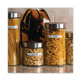 Brother P-Touch® TC Tape Cartridges for P-Touch Labelers, 0.5" x 25.2 ft, Black on White, 2/Pack (BRTTC20) Pack of 2