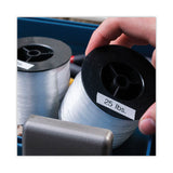 Brother P-Touch® TC Tape Cartridges for P-Touch Labelers, 0.5" x 25.2 ft, Black on White, 2/Pack (BRTTC20) Pack of 2