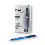 Pentel® Twist-Erase EXPRESS Mechanical Pencil, 0.7 mm, HB (#2), Black Lead, Blue Barrel, Dozen (PENQE417C) Carton of 12