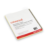 Universal® Insertable Tab Index, 8-Tab, 11 x 8.5, Buff, Clear Tabs, 6 Sets (UNV21873) Pack of 6 Sets