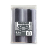 C-Line® Clear Magnetic Label Holders, Side Load, 6 x 2, 10/Pack (CLI87820) Pack of 10