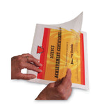 C-Line® Quick Cover Laminating Pockets, 12 mil, 9.13" x 11.5", Gloss Clear, 25/Box (CLI65187) Box of 25