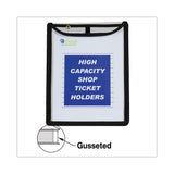 C-Line® High Capacity, Shop Ticket Holders, Stitched, 150 Sheets, 9 x 12 x 1, 15/Box (CLI39912) Each