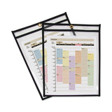 C-Line® Shop Ticket Holders, Stitched, Both Sides Clear, 75 Sheets, 9 x 12, 25/Box (CLI46912) Each