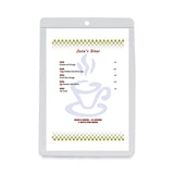 C-Line® Clear Vinyl Shop Ticket Holders, Both Sides Clear, 25 Sheets, 5 x 8, 50/Box (CLI80058) Each