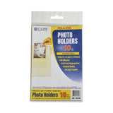 C-Line® Peel and Stick Photo Holders, 4.38 x 6.5, Clear, 10/Pack (CLI70346) Pack of 10