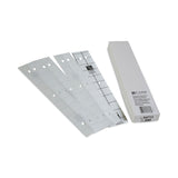 C-Line® Self-Adhesive Attaching Strips, 3-Hole Punched, 1 x 11, Clear, 200/Box (CLI64713) Box of 200