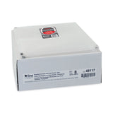 C-Line® Zip 'N Go Reusable Envelope with Outer Pocket, 1" Capacity, 2 Sections, 10 x 13, Clear, 3/Pack (CLI48117) Pack of 3