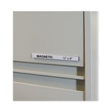 C-Line® HOL-DEX Magnetic Shelf/Bin Label Holders, Side Load, 0.5 x 6, Clear, 10/Box (CLI87207) Box of 10