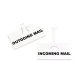 C-Line® Wire Rack Shelf Tag, Side Load, 3.5 x 1.5, White, 10/Pack (CLI87411) Pack of 10