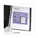 C-Line® Super Capacity Sheet Protectors with Tuck-In Flap, 200", Letter Size, 10/Pack (CLI61027) 1 Case of 10