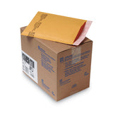Sealed Air Jiffylite Self-Seal Bubble Mailer, #0, Barrier Bubble Air Cell Cushion, Self-Adhesive Closure, 6 x 10, Brown Kraft, 25/CT (SEL10185) Carton of 25