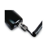 Softalk® Rotating 360 Telephone Cord Detangler, Clear/Black (SOF21002) Each