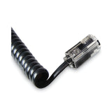 Softalk® Rotating 360 Telephone Cord Detangler, Clear/Black (SOF21002) Each