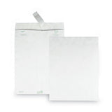 Survivor® Lightweight 14 lb Tyvek Catalog Mailers, #13 1/2, Square Flap, Redi-Strip Adhesive Closure, 10 x 13, White, 50/Box (QUAR1582) Box of 50