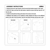 Storex Wall File, Letter Size, 13" x 4" x 7", Clear (STX70213U06C) Each
