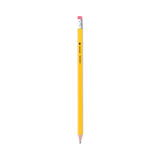 Universal™ #2 Pre-Sharpened Woodcase Pencil, HB (#2), Black Lead, Yellow Barrel, 72/Pack (UNV55402) Pack of 72