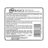 Dial® Professional Basics MP Free Liquid Hand Soap, Unscented, 16 oz Pump Bottle, 12/Carton (DIA33815) Case of 12