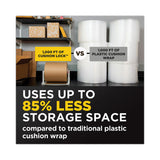 Scotch™ Cushion Lock Protective Wrap Dispenser, For Up to 16" Diameter x 12" Wide Rolls, Steel, Beige (MMMPCW121000D) Each