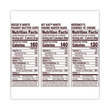 Hershey®'s All Time Greats White Variety Pack, Assorted, 31.6 oz Bag, 64 Pieces/Bag, Ships in 1-3 Business Days (GRR24600353) Each