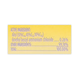 LYSOL® Brand Dual Action Disinfecting Wipes, 1-Ply, 7 x 7.5, Citrus, White/Purple, 35/Canister, 12 Canisters/Carton (RAC81143CT) Case of 12