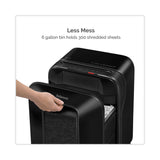 Fellowes® Powershred LX170 Cross-Cut Shredder, 12 Manual Sheet Capacity (FEL5501401) Each