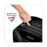 Fellowes® Powershred LX85 Cross-Cut Shredder, 12 Manual Sheet Capacity (FEL4400401) Each