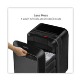 Fellowes® Powershred LX180 Cross-Cut Shredder, 16 Manual Sheet Capacity (FEL5501601) Each