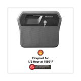 Sentry® Safe Waterproof Fire-Resistant File, 0.66 cu ft,16.63w x 13.88d x 14.13h, Charcoal Gray (SENFHW40100) Each