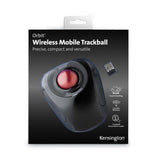 Kensington® Orbit Wireless Mobile Trackball, 2.4 GHz Frequency/30 ft Wireless Range, Left/Right Hand Use, Black/Red (KMW72352) Each