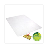 deflecto® Antimicrobial Chair Mat, Rectangular, 45 x 53, Clear (DEFCM2E242AM) Each