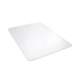deflecto® Antimicrobial Chair Mat, Rectangular, 45 x 53, Clear (DEFCM2E242AM) Each