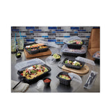 Pactiv Evergreen EarthChoice Entree2Go Takeout Container, 3-Compartment, 48 oz, 11.75 x 8.75 x 2.13, Black, Plastic, 200/Carton (PCTYCNB12X95203) Case of 200