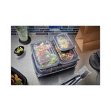 Pactiv Evergreen EarthChoice Entree2Go Takeout Container Vented Lid, 8.67 x 5.75 x 0.98, Clear, Plastic, 300/Carton (PCTYCNV9X6PPDL) Case of 300