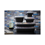 Pactiv Evergreen EarthChoice Entree2Go Takeout Container, 48 oz, 11.75 x 8.75 x 1.61, Black, Plastic, 200/Carton (PCTYCNB12X94800) Case of 200