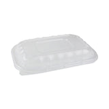 Pactiv Evergreen EarthChoice Entree2Go Takeout Container Vented Lid, 8.67 x 5.75 x 0.98, Clear, Plastic, 300/Carton (PCTYCNV9X6PPDL) Case of 300