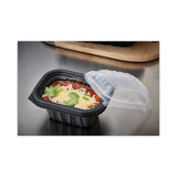 Pactiv Evergreen EarthChoice Entree2Go Takeout Container, 12 oz, 5.65 x 4.25 x 2.57, Black, Plastic, 600/Carton (PCTYCNB6X412000) Case of 600