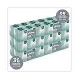 Kleenex® Naturals Facial Tissue for Business, BOUTIQUE POP-UP Box, 2-Ply, White, 90 Sheets/Box, 36 Boxes/Carton (KCC21272) Case of 36